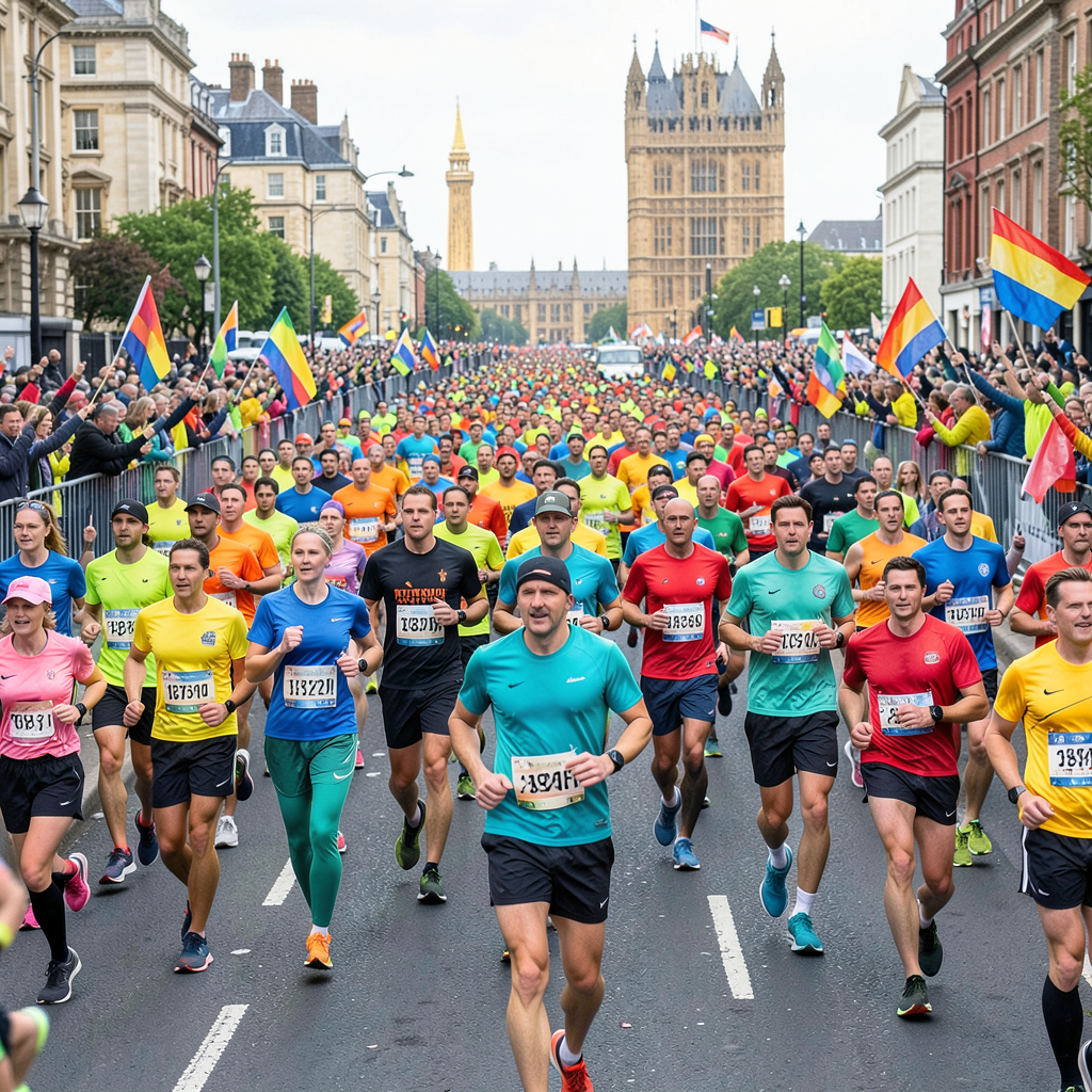 Massive Turnout Generates £18 Million for London Landmarks Half Marathon
